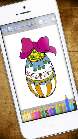 【免費娛樂App】Paint magic eggs - Easter coloring pages-APP點子