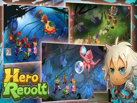 【免費遊戲App】Hero Revolt-APP點子