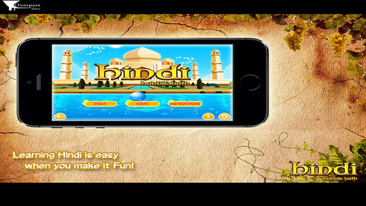 【免費遊戲App】Hindi Bubble Bath: The Language Vocabulary Learning Game (Full Version)-APP點子