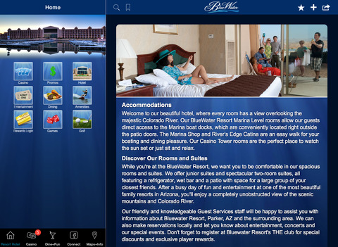 【免費旅遊App】BlueWater Resort & Casino-APP點子