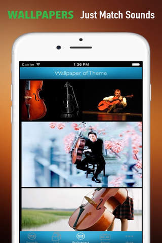 Cello Music Sounds and Wallpapers: Theme Ringtones and Alarm screenshot 3