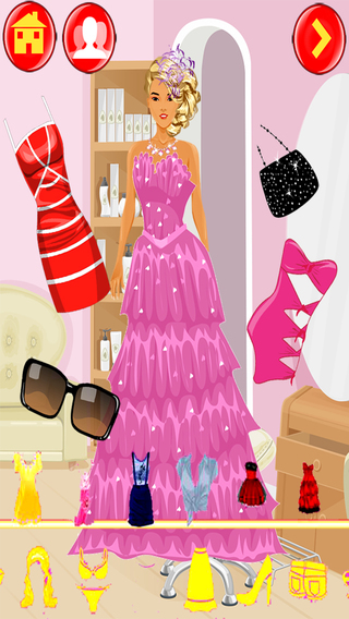 【免費遊戲App】Dress Up ! HD - Fun Princess Game !-APP點子