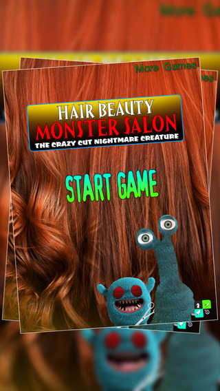 Hair Beauty Monster Salon : The Crazy Cut Nightmare Creature - Gold