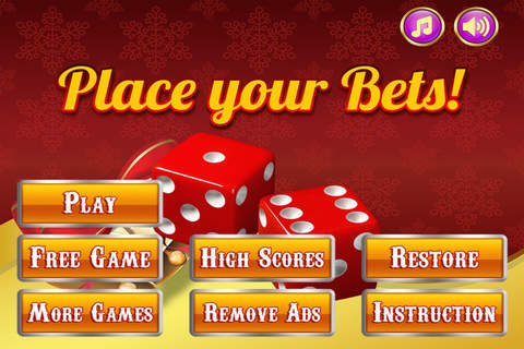 $$$ Big Money Casino Christmas Craps Dice Games with Casino Buddies Pro screenshot 3