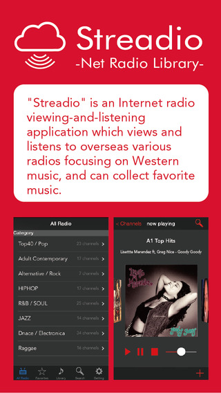 Streadio -Net Radio Library-