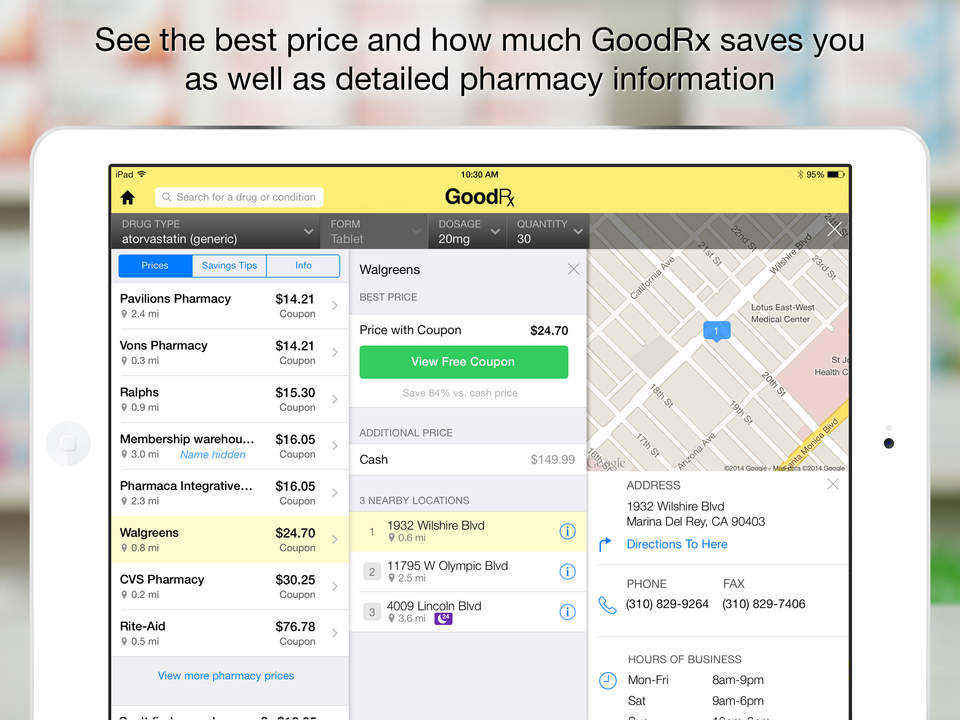 GoodRx - Prescription Drug Prices, Coupons And Pill Identifier - AppRecs