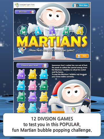 Maths Martians HD: Division