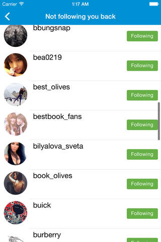 InstaFollowers for Instagram - Follow and Unfollow Tracker for My InstaFollow Followers and Unfollowers on iPad and iPhone Pro screenshot 3