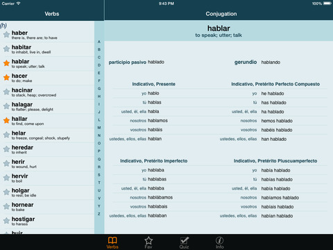 【免費書籍App】Spanish Verbs +-APP點子