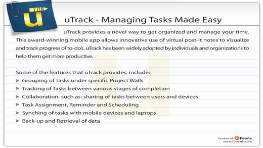 【免費生產應用App】uTrack Pro-APP點子