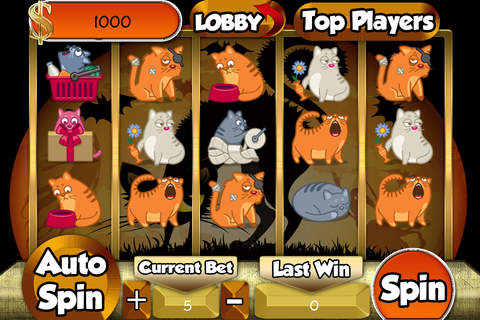 AAA Cats Casino Slots Free 777 screenshot 2