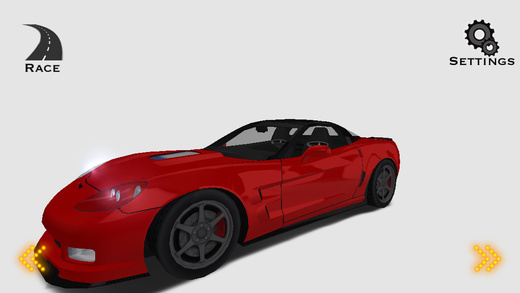 【免費遊戲App】A Highway Racer game - Corvette Camaro edition-APP點子