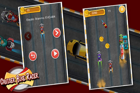 Cruiser Bike Racer - Real American Chopper Motorcyle Racing (Free Game) screenshot 2
