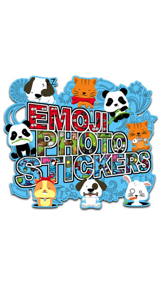 Emoji Photo Stich - Make funny fotos using cool emoticon faces cartoon animals drawings and more wit