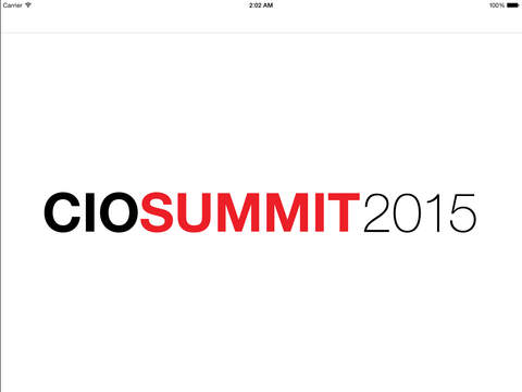 【免費商業App】CIO Summit 2015-APP點子