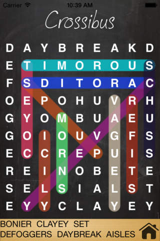 Crossibus - Word Search Puzzle screenshot 3