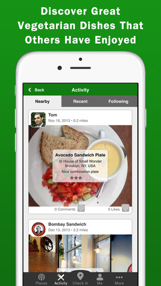 免費下載生活APP|Vegetarious - Vegetarian and Vegan Restaurant Guide with Check-Ins app開箱文|APP開箱王