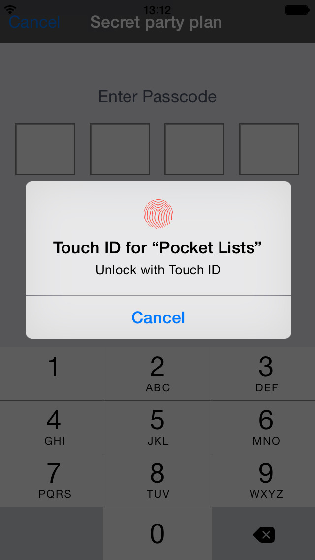 Pocket Lists – Checklists & Reminders Screenshot on iOS