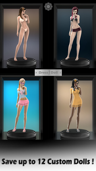 【免費遊戲App】Figuromo Dress Doll : Beach Dressup - 3D Anime Style Figure Design & Color Combine-APP點子