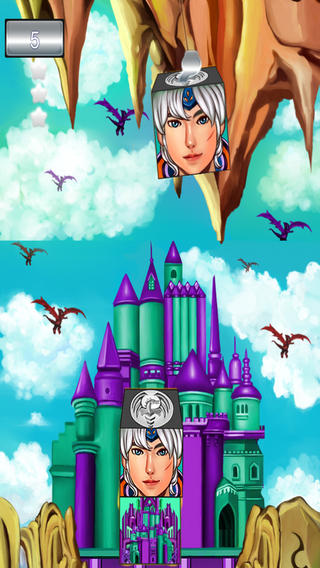 【免費遊戲App】Dragon Princess Blocks - Free Stacking Tower Game-APP點子