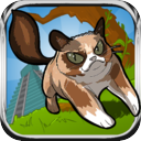 A Grumpy Cat Escape from Mayan Temple PRO - Running Adventure Game mobile app icon
