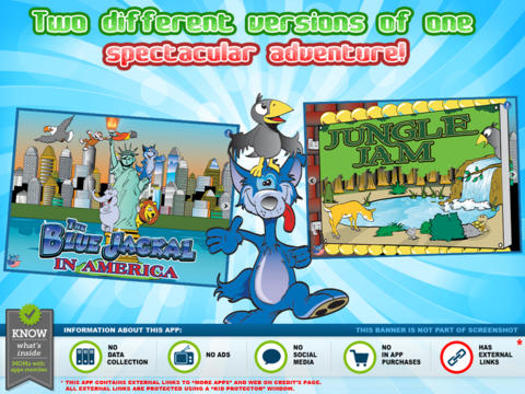The Blue Jackal in America - An Interactive Children's Book from Panchatantra