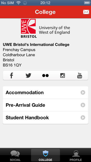 UWE Bristol's International College
