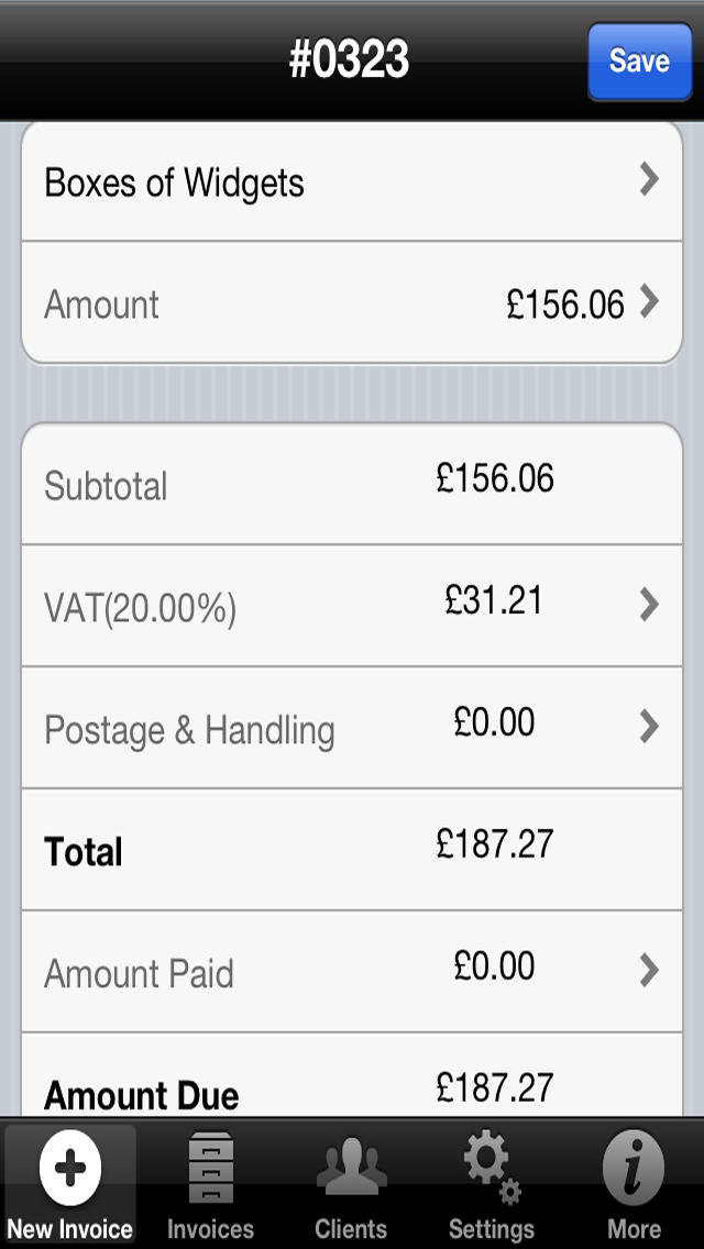 invoice apps for iphone