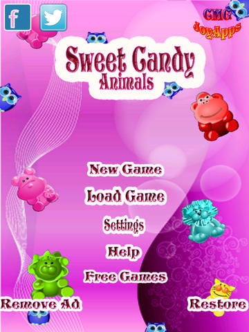 【免費遊戲App】Sweet Candy Animals~Match the Sweet Animals to Crush them and Win!-APP點子