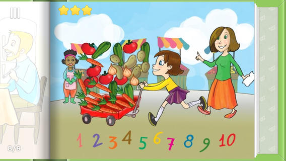 免費下載書籍APP|Making Salad - learn counting with vegetables app開箱文|APP開箱王