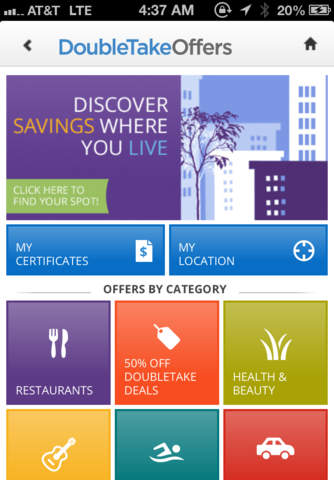 DoubleTake Offers: FREE Local Coupons + 50% OFF Deals screenshot 2
