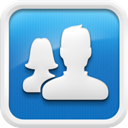 FriendCaster for Facebook mobile app icon