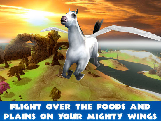 Pegasus Survival Simulator 3D Full screenshot 6