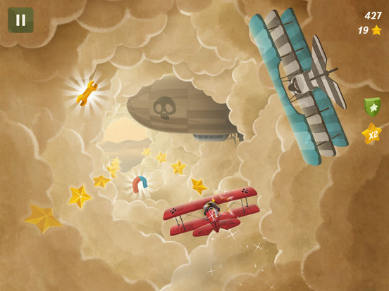 Скачать игру Flying in Clouds