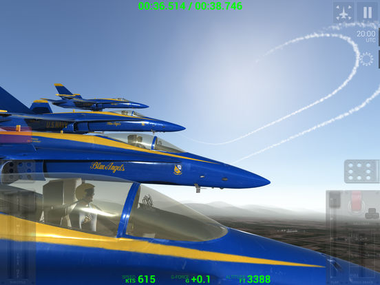Скачать игру Blue Angels: Aerobatic Flight Simulator