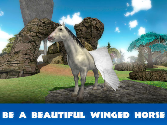 Pegasus Survival Simulator 3D Full screenshot 5