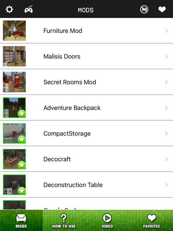 Screenshots of Furniture Mods FREE - Best Pocket Wiki & Tools for Minecraft PC Edition for iPad