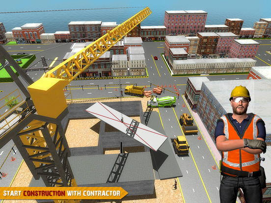 City Construction Town Builder на iPad