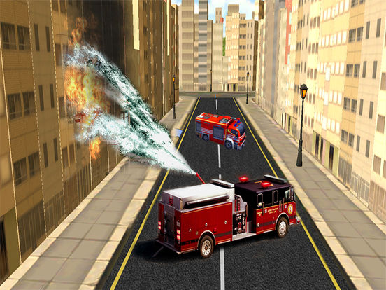 Fire Brigade Truck Simulator 2016 screenshot 8