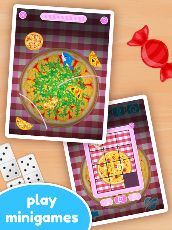 Дети, пекущие пиццу - кулинарная игра (No Ads) для iPad