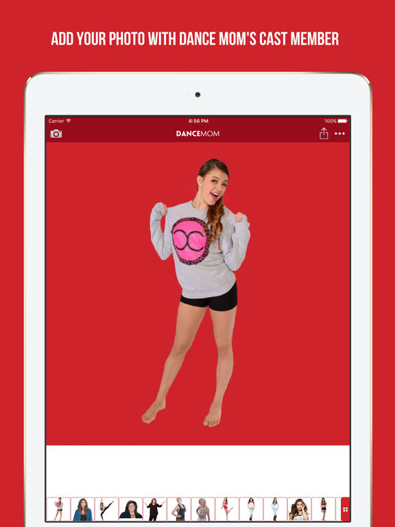 Screenshots of Add your photo with your favorite cast member - Dance Moms edition for iPad