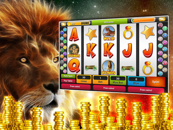 Safari Golden King Lion & Way Tiger Slotsscreeshot 1