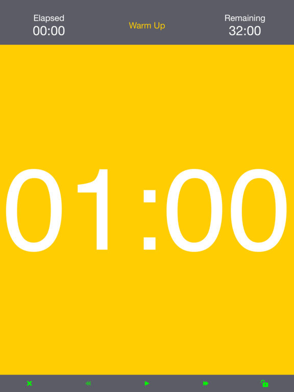 Chronic Timer & Run Tracker For Interval, HIIT, Tabata, Boxing
