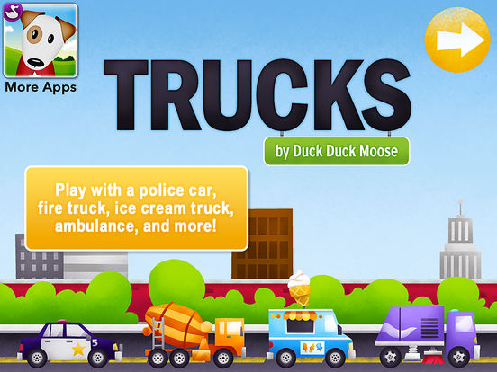 Игра Trucks HD - by Duck Duck Moose