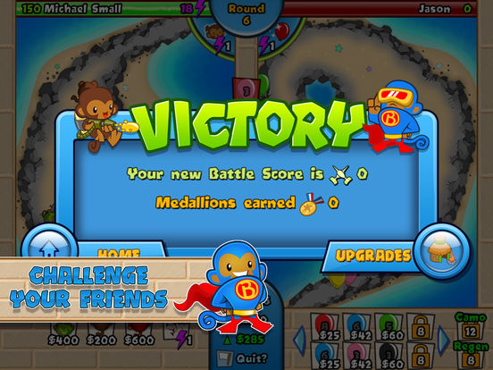 Screenshots of Bloons TD Battles for iPad