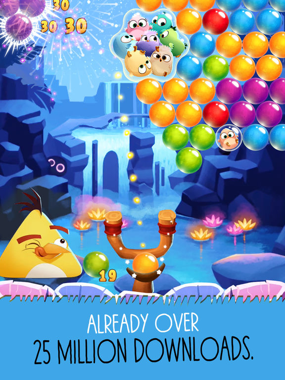 angry birds pop 2 bubble shooter game
