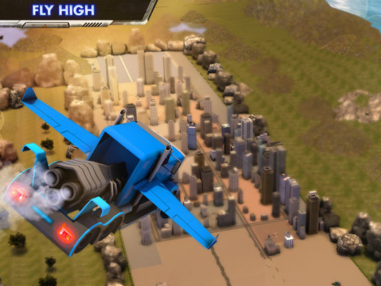 Игра Modern Flying Truck Sim 3D