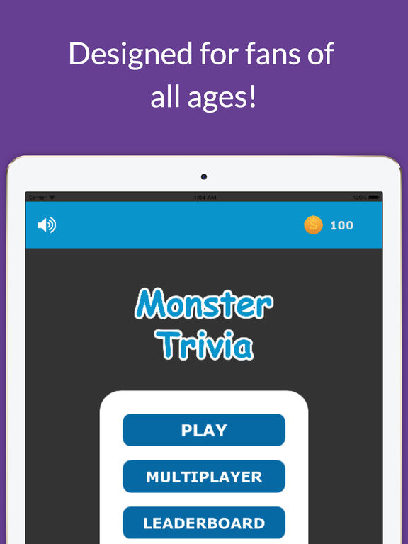 Screenshots of Monster Trivia Quiz - Pokemon Fan Edition for iPad