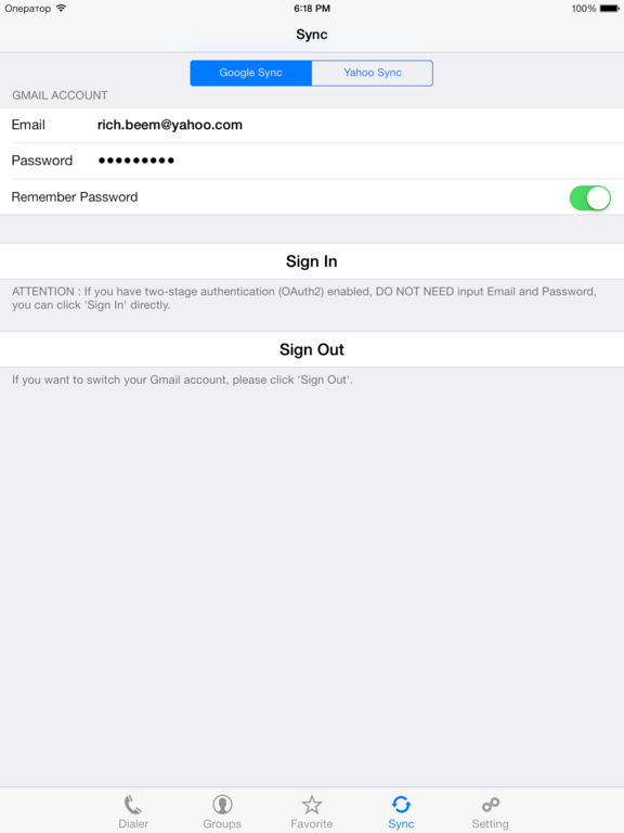 iContactsPro plus screenshot 7