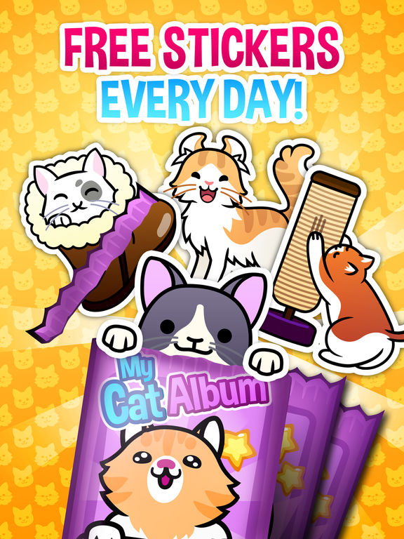 My Cat Album - Virtual Pet Sticker Book Game My Cat Album - Virtual Pet Sticker Book Game